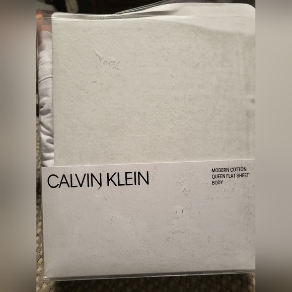 Calvin Klein Modern Cotton Harrison 1 Flat Sheet, Queen - Picture 5 of 7